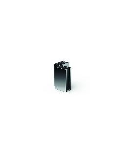 Sauna Winkelverbinder Flamea+ G-G, schwarz glänzend ZNPVD36