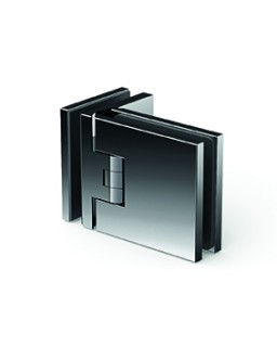 Sauna Pendeltüband G-G, 90°, schwarz glänzend ZNPVD36
