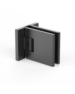 Sauna Duschtürband Flamea+ G-W, 90° schwarz matt ZNPVD35