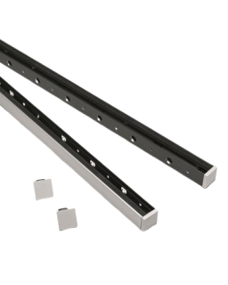 Onlevel SKYFORCE Slim, Glas 20-21,5 mm, Glashöhe 1200 mm, RAL glänzend