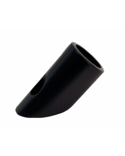 GW-S Wandanschluss 45° für Stabistange Ø 16mm schwarz matt