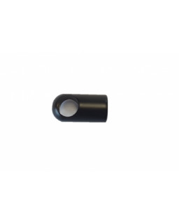 GW-S T-Stück für Ø 16 mm Stabistange, schwarz matt