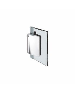 Duschtürband Papillon G-W, Edelstahleffekt