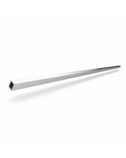Stabilisationsstange -Rohr eckig 460mm, Aluminium 