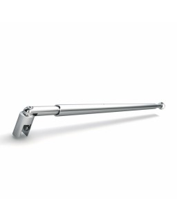 Stabilisationsstange Glas Wand, verstellbarer Wandhalter, Edelstahleffekt
