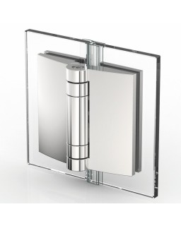 Schwerlast-Anschlagtürband Glas-Glas 180°, ZN5
