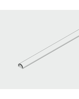 Gummiprofil, transluzent, selbstklebend, für Glasdicken 8/10 mm, Glasabstand 4 mm, Rolle à 5 m