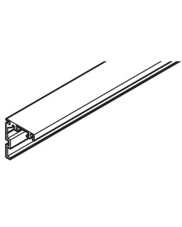 Hawa Junior 120/GP Winkelprofil für Wandbefestigung Länge 6000 mm, Aluminium, farblos eloxiert, gebohrt
