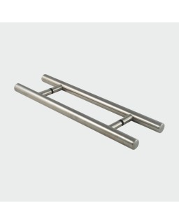 Stangengriffpaar,  Ø 25mm, Niro V2A gebürstet, Länge 700mm